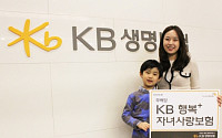 KB생명보험, 'KB행복+자녀사랑보험' 출시…입원비 보장 강화