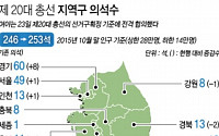 한눈에 보는 선거구 획정 합의…300명 유지, 지역구 의원↑ 비례대표↓