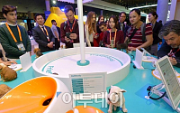 [포토]MWC 한국 이동통신 기술에 세계시선집중