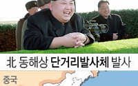 북한 발사 단거리 미사일은 신형 방사포…김정은 시험발사 직접 참관
