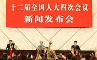 중국 전인대 대변인 “올해 국방예산 7~8% 증액”