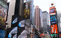 삼성 3D LED TV, 뉴욕을 뒤흔들다