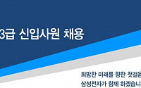 삼성 채용, OPIC‧토익스피킹 필수사항…21일 까지 서류접수