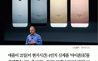 [카드뉴스] 애플 ‘아이폰SE’ 공개… 국내 예상 가격은?
