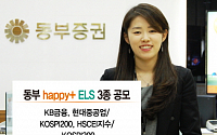 동부證, happy+ ELS 3종 공모