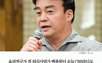 [카드뉴스] 백종원 “성형한 적 없다… 쌍꺼풀은…”