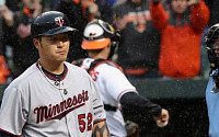 [MLB] 박병호, ‘사사구’ 두 번째 출루 후 첫 득점