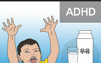 혹시 우리 아이가 ADHD 증후군?.. “권장 섭취량만큼 우유 마셔야”