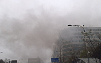 일산 소재 건물 10층에서 대형 화재…수십명 대피