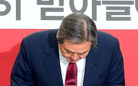 [포토] 사과하는 김무성 대표, '총선 참패 책임지고 대표직 사퇴'