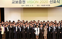 김해준 교보증권 대표 “2020년 고객자산 50조, ROE 업계 5위 진입”