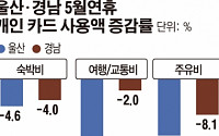 [단독] 구조조정에…조선업 도시들 여행·교통 카드금액 62%↓