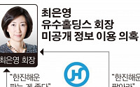 [간추린 뉴스] 베일벗는 최은영 회장 한진해운 '먹튀' 커넥션