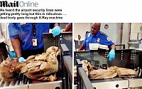 [포토] 공항검색대에 나타난 시체?… 승객들 혼비백산
