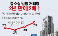 [데이터뉴스]서울 중소형빌딩 거래량 2년만에 2배↑