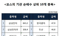 [코스피 기관 순매수 상위 10개 종목]