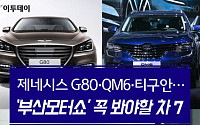 [카드뉴스 팡팡] 제네시스 G80·QM6·티구안… ‘부산모터쇼’ 꼭 봐야할 차 7
