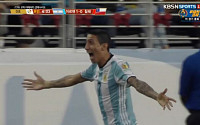 아르헨티나, 칠레에 2대0 앞서…바네가 1골 1어시스트 맹활약