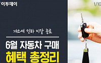 [카드뉴스 팡팡] 개소세 인하 이달 종료… 6월 자동차 구매 혜택 총정리