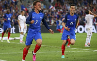 [유로 2016] 프랑스, 알바니아 2-0 꺾고 '16강행' 확정…그리즈만·파예 '극장골'