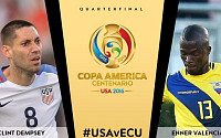 미국 vs 에콰도르, '코파 아메리카 2016' 첫 4강 진출국은?…'치열한 승부 예상!'