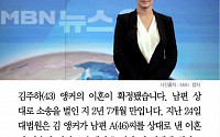 [카드뉴스] 김주하 앵커, 이혼 확정… 남편에게 10억 2100만원 재산분할
