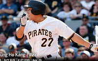 강정호, 시즌 14호 홈런으로 피츠버그 3연승 이끌어