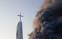 춘천중앙교회, 큰 화재…연기 흡입 2명 구조