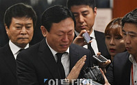 [포토] 신동빈 회장 '그만합시다'