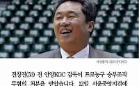 [카드뉴스] 전창진 전 감독, 프로농구 승부조작 무혐의 처분… '바둑이 도박'만 벌금
