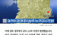 [카드뉴스] 경주 지진, 포항·대구·서울서도 진동 감지