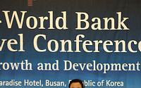 [포토]사공일, 세계은행 개발회의 연설