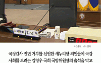 [카드뉴스] 갇혀 있는 김영우 국방위원장 “국방위는 열려야 한다. 좀 내버려 달라”