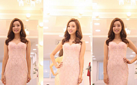 구새봄 아나운서, 핑크 드레스 입고 여신 자태 뽐내…“오랜만에 드레스”
