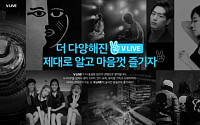 네이버 V LIVE, 패션ㆍ뮤지컬ㆍ장르 음악으로 콘텐츠 확장