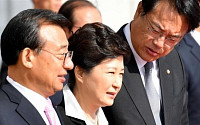 [포토] 국회 나서는 박근혜 대통령