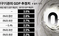 0.7%→0.5%→0.8%→0.7%… 경제성장률 기나긴 ‘0의 터널’