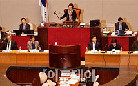 [포토] 예결위 개의 알리는 김현미 위원장