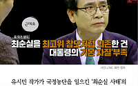 [클립뉴스] '썰전' 유시민 &quot;대통령 자질부족이 '최순실 사태' 원인... 방법은 하야&quot;