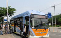 현대차 '친환경 전기버스' 시범운행 돌입했다