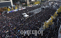 [포토] 세종문화회관서 바라본 민중총궐기 모습