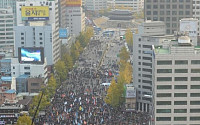 [포토] 민중총궐기 인파, 광하문서 남대문까지