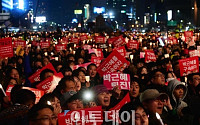 [포토] 박근혜 퇴진 피켓 든 시민들