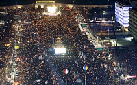 [6차 촛불집회] 전국 195만 운집…사상 최대 규모