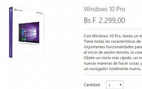 윈도우 10, 베네수엘라 홈피서 정가의 1% 가격에 판매…이유는?