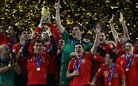 [월드컵]스페인, 이니에스타 결승골로 첫 우승