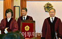 [포토]입장하는 이정미-이진성-강일원 헌법재판관