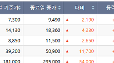 국내 증시 폭등에 LG전자 등 17개 종목 '상한가'