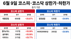 급반등 속 코스피 1개·코스닥 6개 상한가…대원강업 上
