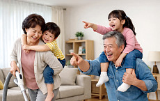 황혼육아 체력전, 피할 수 없다면